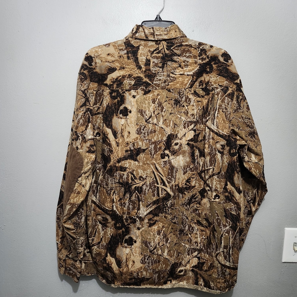 Men's Outdoor Camouflage Hunting Shirt Size Large - Picture 6 of 7